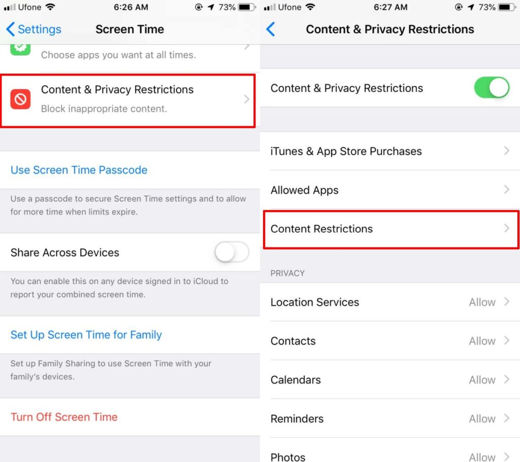 Block Ios How to block websites on iOS - Next Generation Portal
