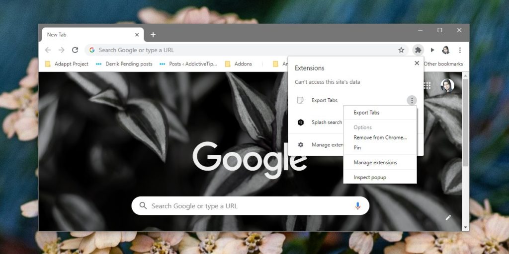 Extension Menu How to enable the new Chrome extensions menu - Next Generation Portal